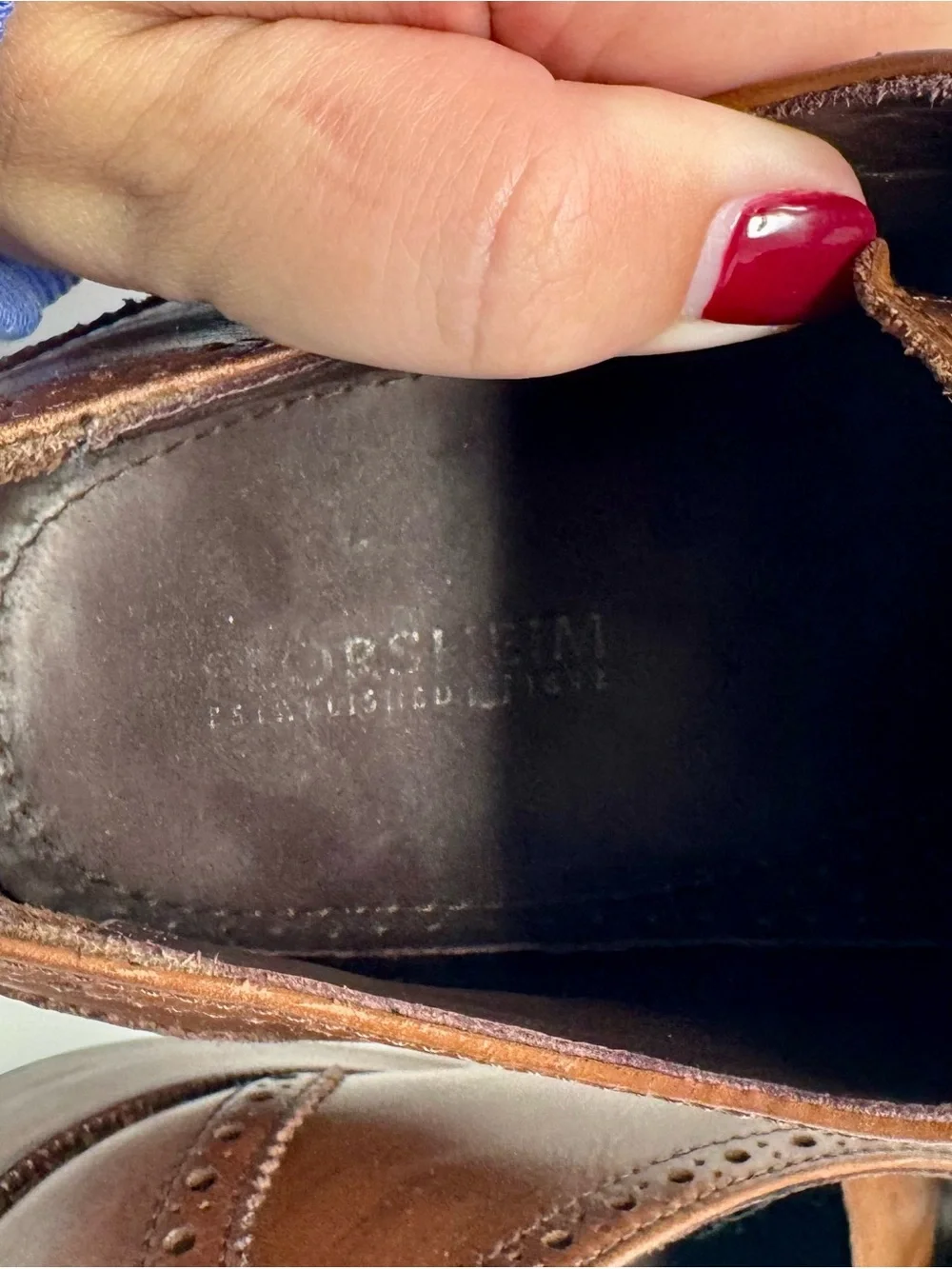 Florsheim |  Brown Leather Wingtip Oxfords, Size 12 - EUC